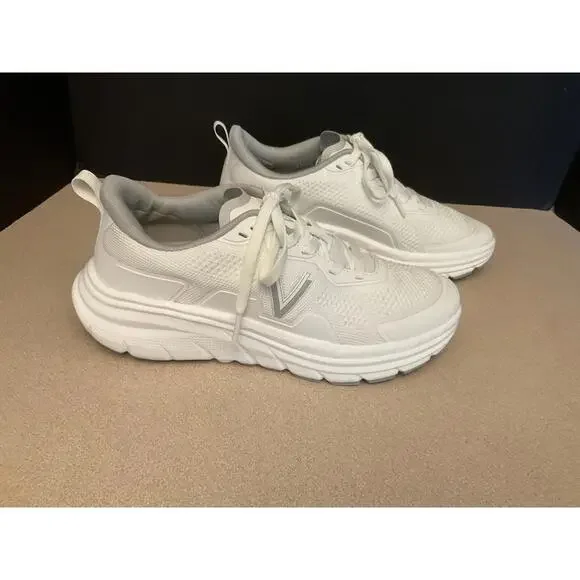 New! Mens Vionic Walk Max White/Grey Walking Shoes. Size 8 Wide. Nice Shoes! Vionic Men main image 2
